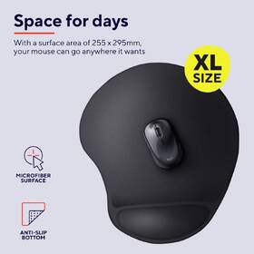 Podložka pod myš Trust BigFoot XL, 25,5 × 29,5 cm čierna

 obrázok produktu 1 z 7