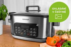Multifunkčný hrniec Concept CK9000, 6 l nerez

 obrázok produktu 17 z 17