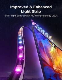 LED pásik Govee TV Backlight 3 Pro 75-85" RGBIC, 3,2m čierny

 obrázok produktu 2 z 6
