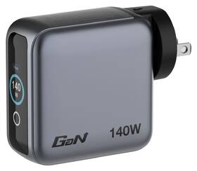 Cestovný adaptér Verbatim Mini GaN LCD, 3x USB-C PD 140 W, 1x USB-A QC 3.0, černá čierny

 obrázok produktu 5 z 8