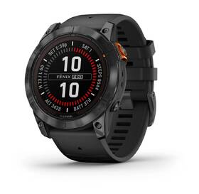 Inteligentné hodinky Garmin fenix 7X Pro Glass Solar -  Gray / Black Silicone Band 

 obrázok produktu 1 z 8