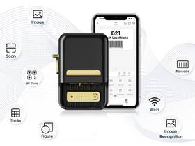 Tlačiareň štítkov Niimbot B21S Smart + role štítků čierny

 obrázok produktu 2 z 3