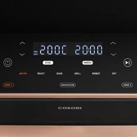 Fritéza teplovzdušná COSORI TF101S Dual Blaze TwinFry 10 l čierna

 obrázok produktu 4 z 18