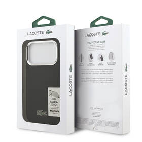 Kryt na mobil Lacoste Iconic Petit Pique Camera Stand MagSafe na Apple iPhone 17 Pro čierny

 obrázok produktu 7 z 7