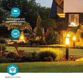 IP kamera Nedis SmartLife WIFICBO51WT, s refletorom biela

 obrázok produktu 10 z 18