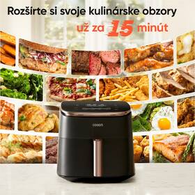 Fritéza teplovzdušná COSORI CAF-DC602-KEUR, 6 l čierna

 obrázok produktu 3 z 9