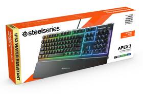 Klávesnica SteelSeries Apex 3 US čierna

 obrázok produktu 8 z 8