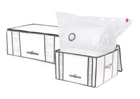Vákuový úložný box s puzdrom Compactor Life RAN7023, 1× M 125 l, 1 x XXL 210 l, 2 ks 

 obrázok produktu 1 z 9