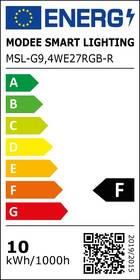 LED žiarovka Modee 9,4W E27 RGB-R 

 obrázok produktu 1 z 1