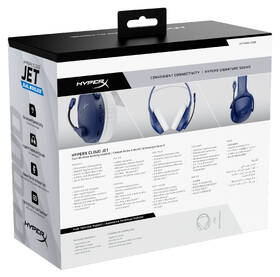 Headset HyperX Cloud Jet Wireless modrý

 obrázok produktu 8 z 9