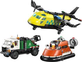 Stavebnica LEGO® City 60505 Remix: Lietadlo, servisné vozidlo a vznášadlo 

 obrázok produktu 1 z 9