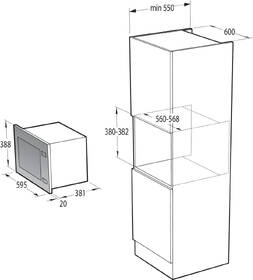 Mikrovlnná rúra Gorenje BM251SG2WG biela

 obrázok produktu 9 z 9