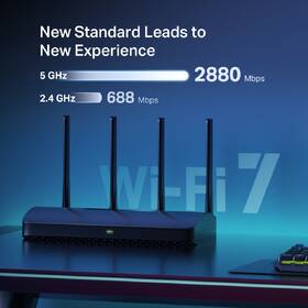 Router Mercusys MR27BE, BE3600 čierny

 obrázok produktu 3 z 13