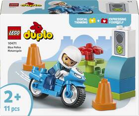 Stavebnica LEGO® DUPLO® 10471 Modrá policajná motorka 

 obrázok produktu 3 z 9