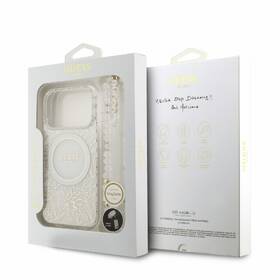 Kryt na mobil Guess IML Flowers Allover Strap MagSafe na Apple iPhone 18 Pro Max biely

 obrázok produktu 6 z 6
