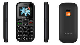 Mobilný telefón Aligator A321 Senior Dual SIM čierny/sivý

 obrázok produktu 2 z 3