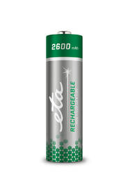 Batéria nabíjacia ETA AA, HR06, 2600mAh, Ni-MH, blister 4ks 

 obrázok produktu 1 z 1
