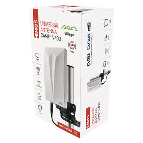 Anténa EMOS VILLAGE CAMP–V400, DVB-T2, FM, DAB, filtr LTE/4G/5G 

 obrázok produktu 11 z 11