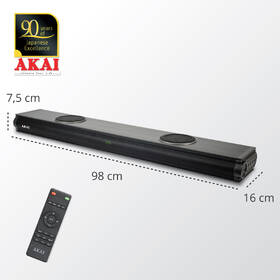 Soundbar AKAI ASB-29 čierny

 obrázok produktu 4 z 8