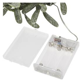 LED dekorácie EMOS veniec imelo, 25 LED, teplá biela, časovač 

 obrázok produktu 6 z 10