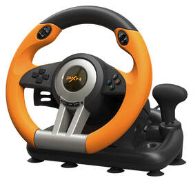 Volant PXN V3PRO Bundle, PC, Switch, PS3/4, Xbox One/X/S series čierny/oranžový

 obrázok produktu 2 z 11