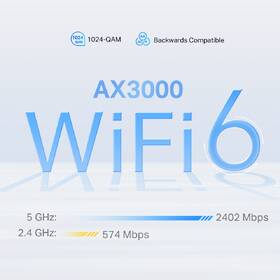 Kompletný Wi-Fi systém TP-Link Deco X50-5G biely

 obrázok produktu 6 z 10