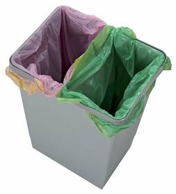 Odpadkový kôš Elletipi Cover BIG, 18 l, 34 × 22,5 × 30 cm sivý

 obrázok produktu 1 z 5