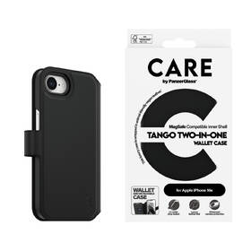 Puzdro na mobil flipové PanzerGlass CARE Tango 2v1 MagSafe na Apple iPhone 17e/16e čierne

 obrázok produktu 3 z 4