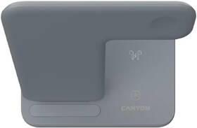 Bezdrôtová nabíjačka Canyon WS-303 3v1 Qi sivá

 obrázok produktu 2 z 2
