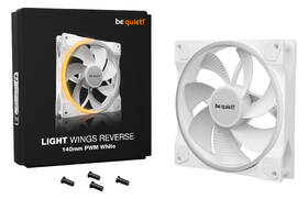 Ventilátor be quiet! Light Wings LX PWM Reverse 140mm White biely

 obrázok produktu 3 z 3