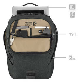Batoh na notebook Wenger MX Eco Light 16" sivý

 obrázok produktu 8 z 9