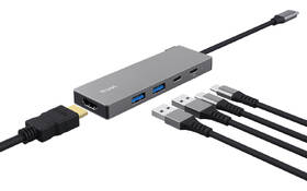 USB Hub Trust DALYX 5v1 strieborný

 obrázok produktu 1 z 6