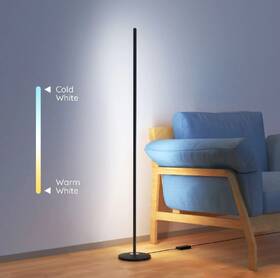 Stojacia lampa Govee RGBW Floor Lamp Lite, Matter čierna

 obrázok produktu 6 z 9