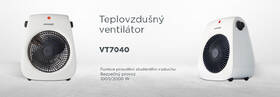 Teplovzdušný ventilátor Concept VT7040 biely

 obrázok produktu 8 z 8
