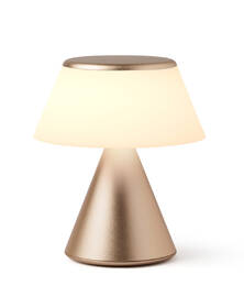 Stolná lampa Lexon Luma S zlatá

 obrázok produktu 1 z 9