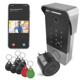 Videozvonček EMOS GOSMART IP-21PoE (keypad) sivý

 obrázok produktu 1 z 16