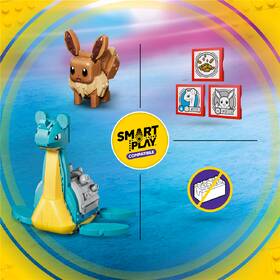 Stavebnica LEGO® Pokémon™ 72162 SMART Play™: Eevee a Lapras – hľadanie pokladu 

 obrázok produktu 7 z 9