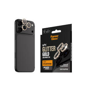 Tvrdené sklo PanzerGlass Hoops na Apple iPhone 18 Pro/Pro Max třpytivě zlaté čierne

 obrázok produktu 2 z 4
