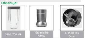 Stolný mixér Nutribullet NB505DG 

 obrázok produktu 2 z 3