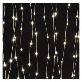 Vianočné osvetlenie EMOS 300 LED nano reťaz - 2,9 × 1,5 m, záclona, ​​vonkajšia aj vnútorná, teplá biela 

 obrázok produktu 1 z 6