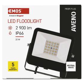 Reflektor EMOS AVENO, 20W, 2900lm, neutrálna biela čierny

 obrázok produktu 5 z 5