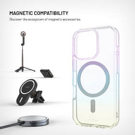 Kryt na mobil FIXED MagRainbow s MagSafe na Apple iPhone 16 Pro priehľadný

 obrázok produktu 2 z 6