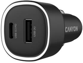 Adaptér do auta Canyon OnDrive 48 PD 48W USB-A+USB-C čierny

 obrázok produktu 1 z 9