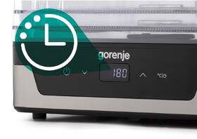 Sušička ovocia Gorenje FDK400DE čierna/strieborná

 obrázok produktu 6 z 8