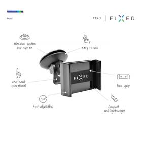 Držiak na mobil FIXED FIX3 na palubnú dosku a sklo čierny

 obrázok produktu 4 z 5