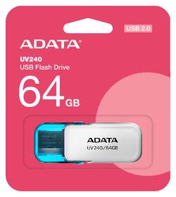 USB flashdisk ADATA Dash Drive UV240 64GB biely

 obrázok produktu 2 z 3