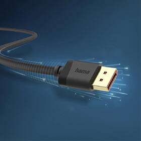 Kábel Hama DisplayPort, DP 2.1, Ultra-HD 8K čierny

 obrázok produktu 2 z 3