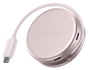 USB Hub Satechi On-the-Go 5 v 1 (1x HDMI 4K 60Hz, 1x USB-C, 1x USB-A 3.0, 1x USB-C PD 60W, 1x SD) ružový

 obrázok produktu 2 z 8