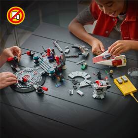Stavebnica LEGO® Star Wars™ 75427 SMART Play™: Súboj v trónnej sieni a A-Wing™ 

 obrázok produktu 7 z 8