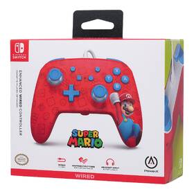 Gamepad PowerA Enhanced Wired pre Nintendo Switch - Woo-hoo! Mario 

 obrázok produktu 11 z 11